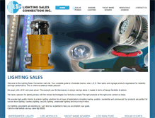 Tablet Screenshot of lightingsales.com